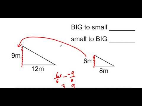 How to Determine the Scale Factor of Similar Shapes