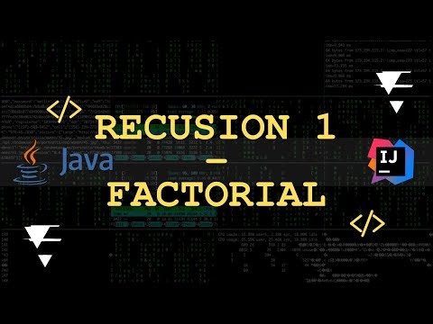 Recursion Explained #1 – Factorial Function Step by Step (Java Example)