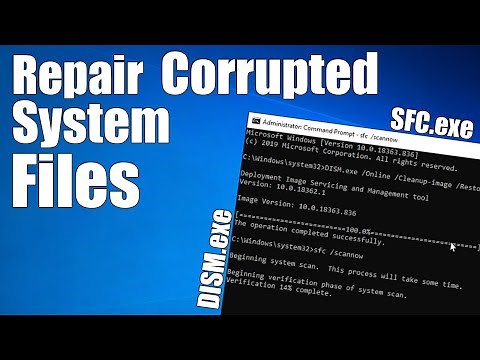 How to Fix Corrupt Windows 10 System Files | SCF and DISM Scan