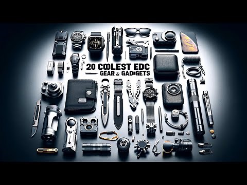 20 Coolest EDC Gadgets Every Man Will Appreciate | Everyday Carry Essentials 2024