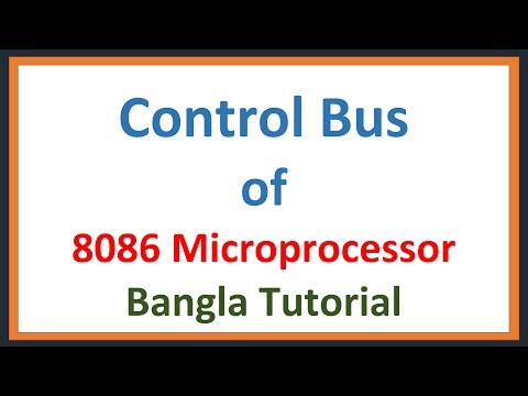 Lec: 24 | Control Bus of 8086 Microprocessor | Bangla Tutorial