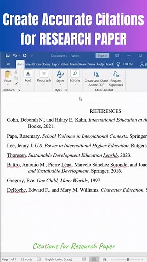 Accurate Citations for Research Paper