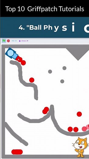 Top 10 Scratch Game Tutorials by Griffpatch