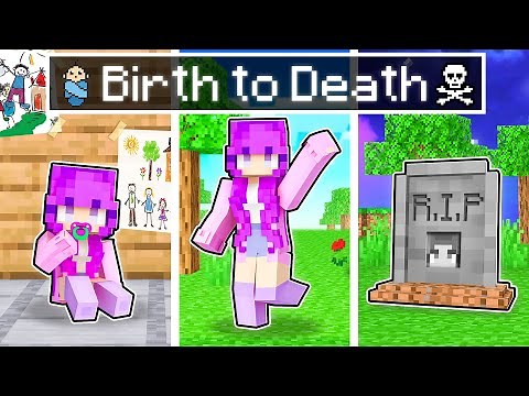 Zoey's BIRTH to DEATH In Minecraft!
