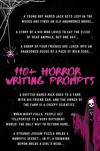 110  Horror Writing Prompts (With A Twist) | Imagine Forest