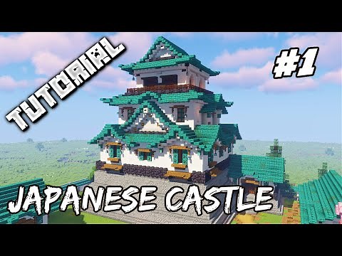 How To Build A Japanese Castle | Minecraft Tutorial #1