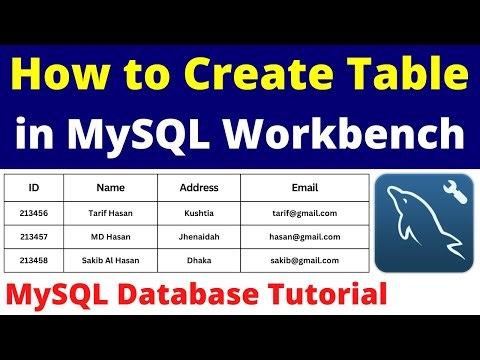How to Create Table in MySQL Workbench Tutorial for Beginners | Create Table Manually Without SQL
