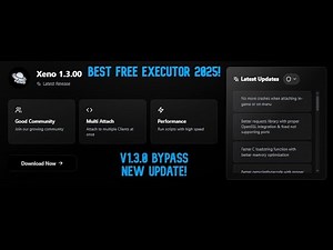 🔥 Xeno Executor v1.3.0a - Best Keyless and Free Roblox Exploit for PC 2025 [New Update] 🔥