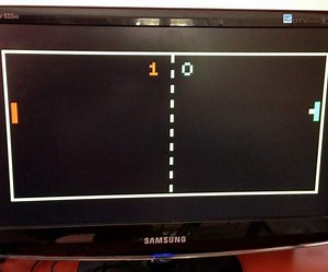 VGA Pong With Arduino Uno