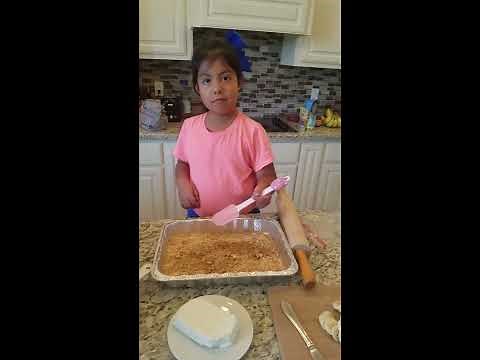 No Bake Banana Split Cake Dessert | EASY Recipe | Birdie bakes