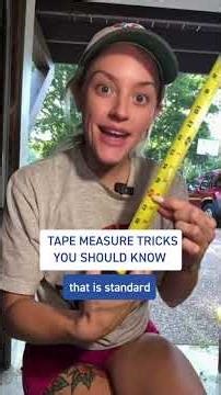 Tape Measure Tricks You Need to Know