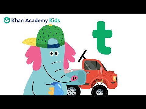 The Letter T | Letters and Letter Sounds | Learn Phonics with Khan Academy Kids