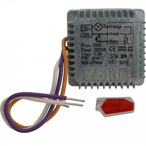 YOKIS Télérupteur 2.2A 500VA micro-module encastré - MTR500E