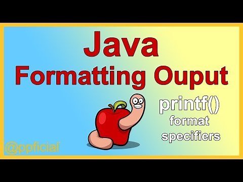 Java Formatting Output with the printf Method using Format Specifiers - Easy Example - APPFICIAL