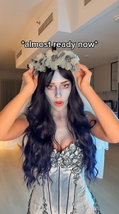 7.3M views · 80K reactions | Get ready with me to style my corpse Bride Halloween Costume ‍♀️冀 #corpsebride #halloweencostume | Swealife | Facebook