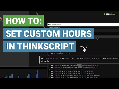 How to Set Custom Hours in thinkScript