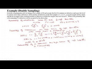 Probabilistic approach for Double sampling Plan