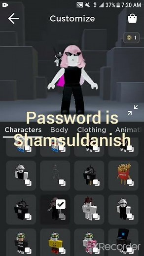 Free Rich Roblox Account (username and pass in video)