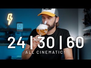 24fps, 30fps & 60fps ALL Look Cinematic! Here's Why...