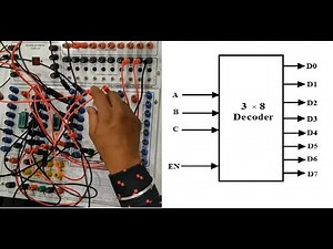 Exp-10 Binary 3 to 8 Decoder