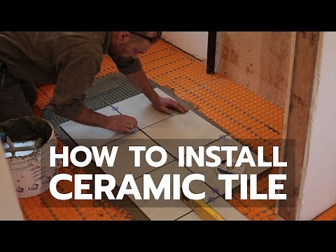 How to Install Ceramic Tile