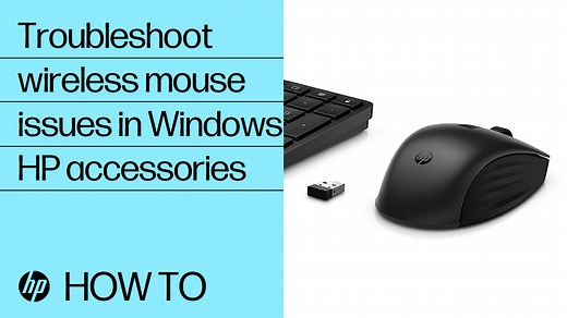 HP PCs - Troubleshooting wireless mouse issues | HP® Support
