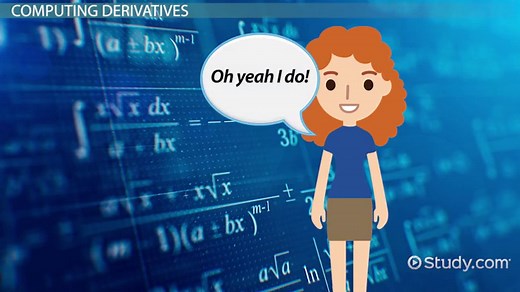 Finding Derivatives of a Function | Overview & Calculations