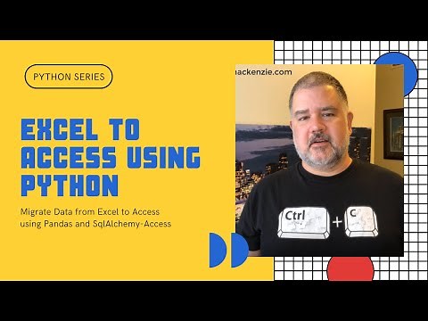 Excel to Access Using Python Pandas