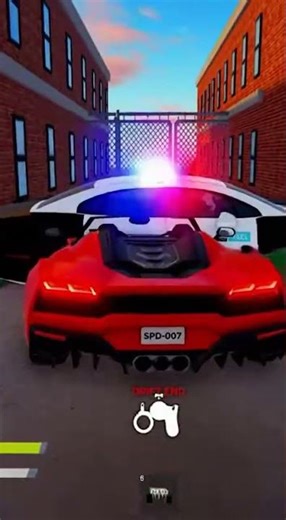 Roblox Police Chase Ended BAD 😳🚓. #roblox #robloxshorts #gaming #shorts #viral #2025viral #comedy