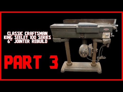 Part 3 Craftsman 6" Jointer Rebuild (Disassembly Final)