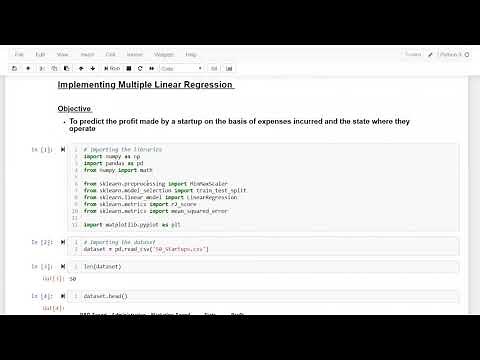 Implementing Multiple Linear Regression in Python