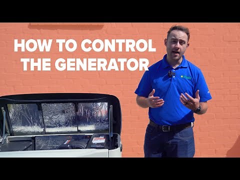 GENERAC Generator Control Panel