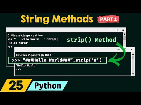 String Methods in Python (Part 1)