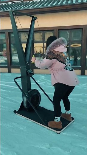 Maximize Your Workout with the Air Ski Trainer | Wind Resistance Ski Machine for Intense Fitness