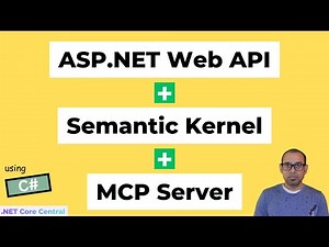 Semantic Kernel AI Agent in ASP.NET Web API calling MCP Server [C#/.NET]