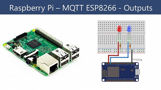 Raspberry Pi Publishing MQTT to ESP8266 | Random Nerd Tutorials