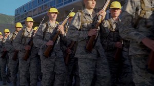 102K views · 9.5K reactions | The second half of BCT has begun for ‘23!   | United States Air Force Academy | Facebook