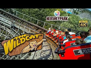 2021 Wildcat Roller Coaster On Ride 4K POV Hersheypark