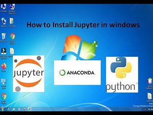 How to Install Anaconda (python) and Jupyter Notebook on windows7/8/10|install jupyter in windows|.