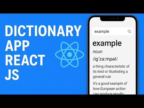 Build a Dictionary App in React JS (Beginner Tutorial) | Learn API Fetching Step-by-Step