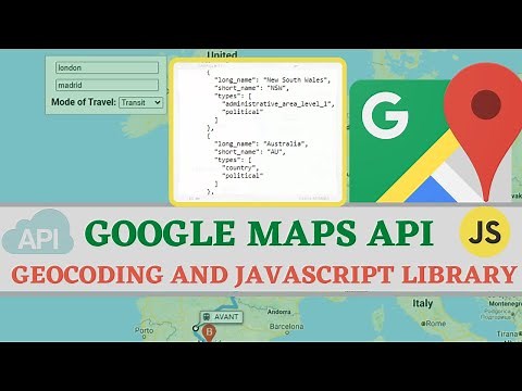 How To Use Google Map API with Javascript and Geocoding Library Tutorial