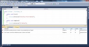 C# Interview Questions related to Interfaces.