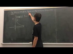 Epsilon Delta Proofs 10 - Limits at Infinity