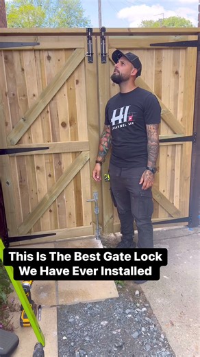 3.8M views · 18K reactions | How We Installed Gate Lock  #How #building #HomeImprovement #builder #howto #doityourself #diy #garden | The Home Improvements Channel Uk | Facebook