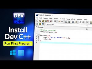 How to Download & Install Dev C++ on Windows (Free & Easy Guide)