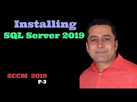 How to install Microsoft sql server 2019