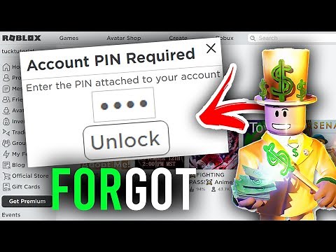 How To Reset Roblox Pin If Forgotten - Full Guide