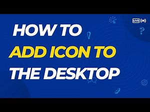 How To Add Desktop Icons On Windows 10/11 - IN 1 MINUTE