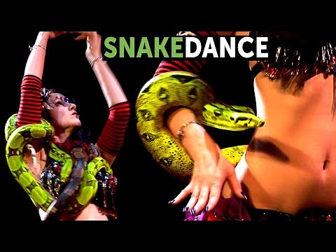 Snake Dance - belly dance... learn HOW-TO with INSTANT WORLDWIDE VIDEO at WorldDanceNewYork.com