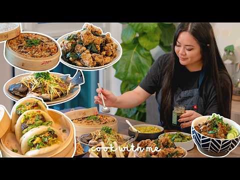 cooking a 8 course meal for my family 🥘 *easy home-cooked recipes*